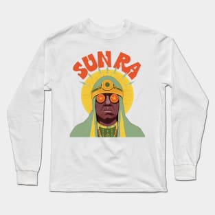 Sun Ra  -- Original Psychedelic Design Long Sleeve T-Shirt